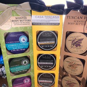 Set of 3, 3pc Casa Toscana Body Butters (9 total)